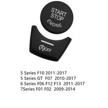 Yıldız Tuning Bmw 5 Serisi F10 Start Stop Tuş Yenileme Siyah 2011-2017