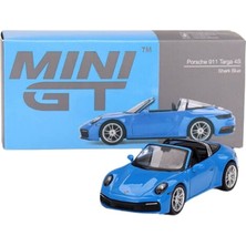 Mini Gt Porsche 911 Targa 4s Shark Blue 1:64