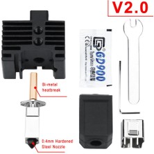 Hobi Mekatronik Bambu Lab X1 P1P Yükseltilmiş Hotend Tz V2.0 Bi Metal Heatbreak