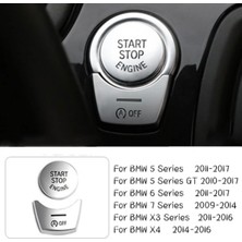 Yıldız Tuning Bmw 5 Serisi F10 Start Stop Tuş Yenileme Silver 2011-2017
