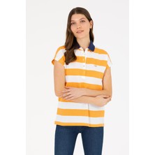 U.S. Polo Assn. Kadın Turuncu Tişört 50263969-VR051