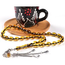 Tesbihcibaba Iskenderiye Model Sıkma Kehribar Tesbih