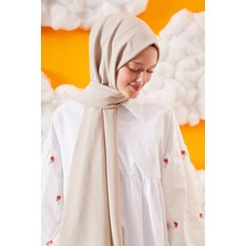 Moda Mevsimi Fivescarf Pamuk Kraş Caz Şal Taş