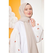 Moda Mevsimi Fivescarf Pamuk Kraş Caz Şal Taş
