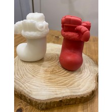 Selins Art Candle Yılbaşı Çorapı Mum
