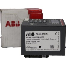 ABB 1SAP140200R0270 PM582-ETH AC500 Prog.logıc Control