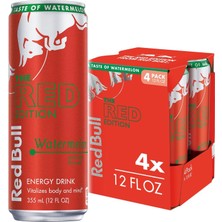 Red Bull Karpuz Aromalı Enerji Içeceği 250 ml 4’lü