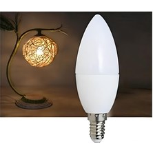 Cata (2 Adet) 7W Ledli Buji Ampul E14 Duylu Sarı Işık CT-4079S