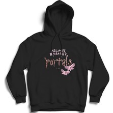 The Fame Melanie Martinez, Portals, Butterfly Kapüşonlu Sweatshirt Hoodie