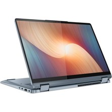 Lenovo Ideapad Flex 5 Intel Core I5 1235U 8gb 512GB Iris Graphics Windows 11 Home 14" Wuxga Kalemli Dokunmatik Taşınabilir Bilgisayar 82R700JETX Snertech Çanta Hediyeli