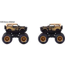 Majorette Monster Rockerz Gold Limited Edition 9 Oyuncak Araba Ford Bronco Wildtrak