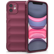 FitCase Apple iPhone 11 Kılıf Optimum Lens Çerçeveli Silikon Kapak