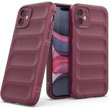 FitCase Apple iPhone 11 Kılıf Optimum Lens Çerçeveli Silikon Kapak