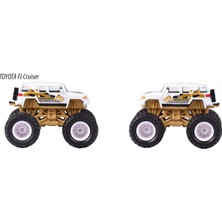 Majorette Monster Rockerz Gold Limited Edition 9 Oyuncak Araba Toyota Fj Cruiser