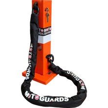 Motoguards Zırh Kilitli 13MM Kesilmez Zincirli Motosiklet Parkı