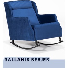 Sandalie Nepal Sallanır Berjer - Mavi