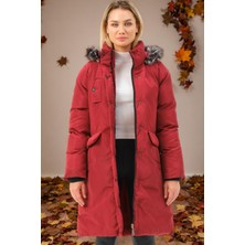 Dewberry Z6774 Dewberry Bayan Kaban Düz Bordo