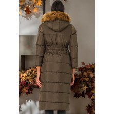 Dewberry Z6753 Dewberry Bayan Kaban Düz Haki