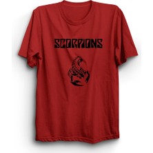The Fame Scorpions, Classic Logo, Rock Metal Müzik Grubu Tişört