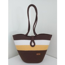 Home Decors By Özlem Hasır Çanta Omuz Çantası Plaj Çantası El Emeği Handmade Tasarım Tarz Yaz MODA-30CMX40-42CM