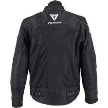 Venom Dynamic Pro V2 Cordura Kadın Motosiklet Montu