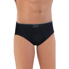 Finetoo  Emay Terletmeyen Erkek Slip Külot Boxer Siyah