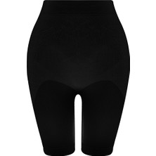 Finetoo Kısa Paçalı Toparlayıcı Sıkılaştırıcı Kadın Korse Siyah