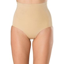 Finetoo Lazer Kesim Ultra Yüksek Dikişsiz Seamless Yüksek Bel Görünemz Hayalet Kadın Slip Korse