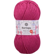 Kartopu Baby One El Örgü Ipi  | Fuşya K245