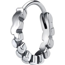 NorthShore Halka Paslanmaz Çelik 316L Erkek Küpe