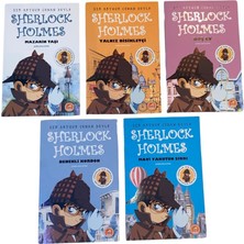 Mazarin Taşı - Boş Ev - Benekli Kordon - Yalnız Bisikletçi - Mavi Yakutun Sırrı 5 Kitap - Sherlock Holmes