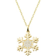 Bilezikci Zincirli Kartanesi Taşlı Kolye Altın