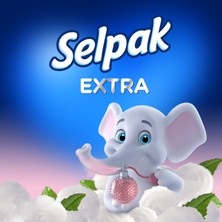 Selpak® Extra Pamuk Katkılı ve Pudra Kokulu 40'lı Tuvalet Kağıdı