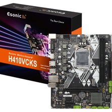 Esonic Pro H410M Intel H410 2400/2666 Mhz Ddr4 Soket 1200 Matx Anakart