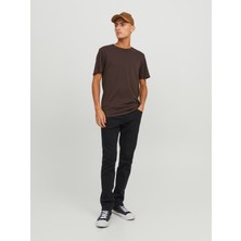 Jack & Jones Glenn 356 Slim Fit Jean Dar Paça Desenli Günlük Kullanım İçin Konforlu