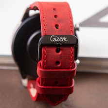 Vagave Hakiki Deri Saat Kordonu 20MM 22MM 24MM Fossil Diesel Lacoste Casio Armani Tissot Nacar Klasik Saat Kordonu Deri Kayış Kırmızı