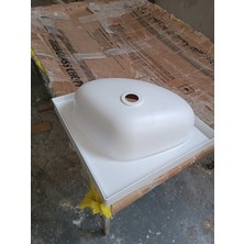 Çiçek Karavan Karavan Banyo Lavabo Üçgen
