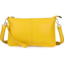 Luoxg Açık Mavi Hakiki Deri Crossbody Çanta Bayan Telefon Cüzdan Yeni Moda Kadın Manşonlar (Yurt Dışından)
