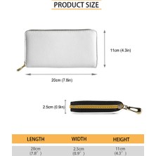 Luoxg DP+Z21-CUSTOM Retro Özel Çanta Bayan Pu Deri Lüks Çanta Tote Çanta Cüzdan Baskı Moda Çantalar Yeni Moda Polyester 1 Adet (Yurt Dışından)