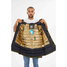Columbia Omnı Heat Infinity Gold Bej SLİM FİT DAR KALIP Erkek Mont