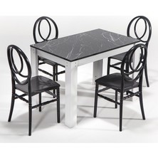 Sandalie Mirage - Phoenix Mutfak Masa Takımı -Siyah