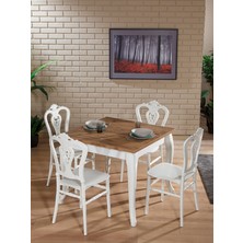 Sandalie Home Sirius / Carisma Mutfak Masa Takımı - Beyaz