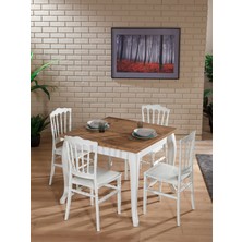 Sandalie Home Sirius / Miray Mutfak Masa Takımı - Beyaz