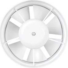Era 150 mm (15 Cm) 220 Volt Plastik Kanal Tipi Fan (Vp Beyaz 6)