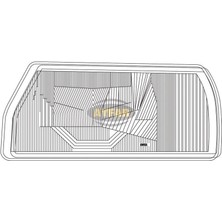 Ayfar Skoda Favorit - Formen Far Camı Sol 115920201 **