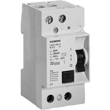 Siemens Kaçak Akım Koruma 5SM1316-0 2X63 30MA