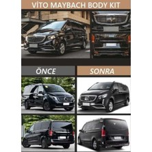 Mercedes vito w447 maybach body kit tampon seti 2016+