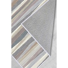 Eliana Home Dijital Baskı Yıkanabilir Kaymaz Taban Salon Halısı ve Yolluk  LNA0371