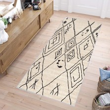 Eliana Home Dijital Baskı Yıkanabilir Kaymaz Taban Salon Halısı ve Yolluk LNA1089