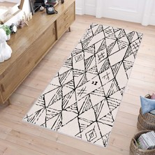 Eliana Home Dijital Baskı Yıkanabilir Kaymaz Taban Salon Halısı ve Yolluk LNA1113